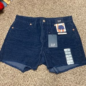 GAP Blue Corduroy Short